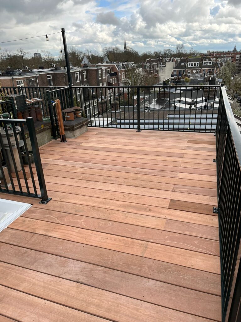 Dakterras vlonder CT hekwerk