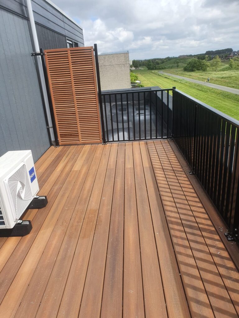terrasbekleding CT hekwerk