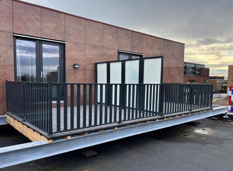 Dakterras op een licht dak? Ontdek de zwevende constructie