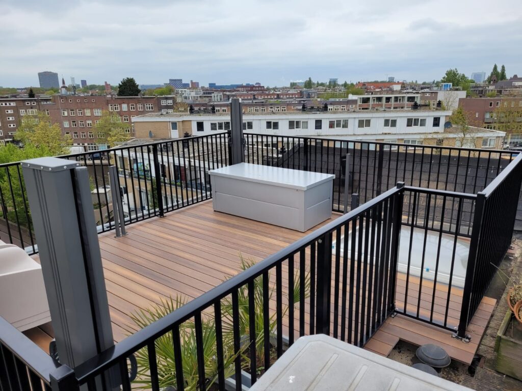 Dakterras laten aanleggen in België door CT Hekwerk