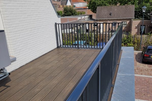 ct hekwerk - dakterras -