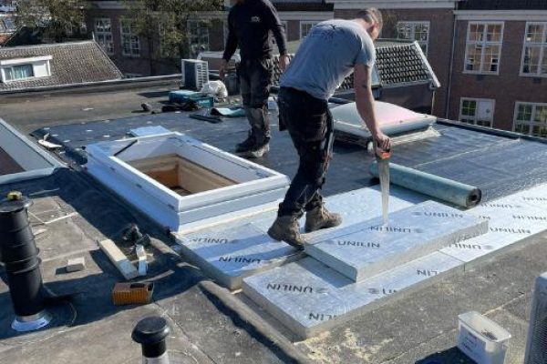 Montage aan dakterras door CT Hekwerk